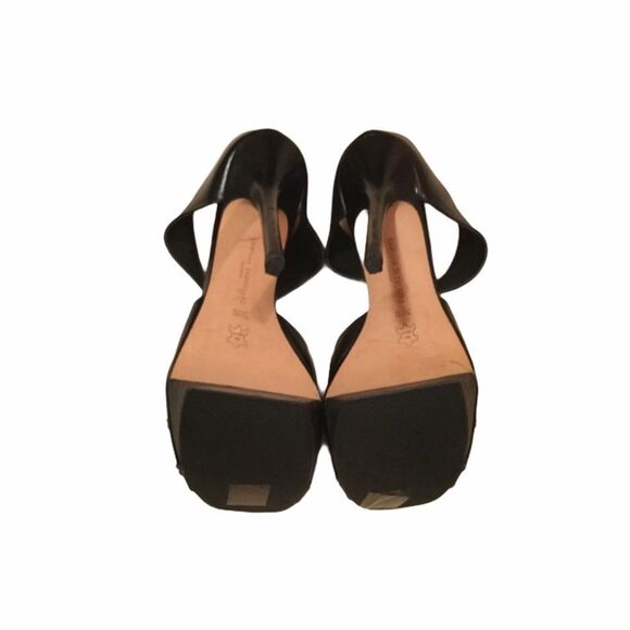 CAMILLA SKOVGAARD, BIKERCORE, BLACK, LEATHER  PLATFORM HEELS SIZE 9 - Picture 5 of 5